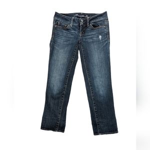American Eagle Jeans Womens 0 Casual Boho Western Y2K Capsule Wardrobe Grunge